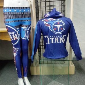 Tennessee Titans Unisex Hoodie and Leggings
